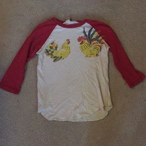 Chicken and Rooster shirt